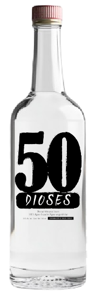 Botella Mezcal 50 Dioses